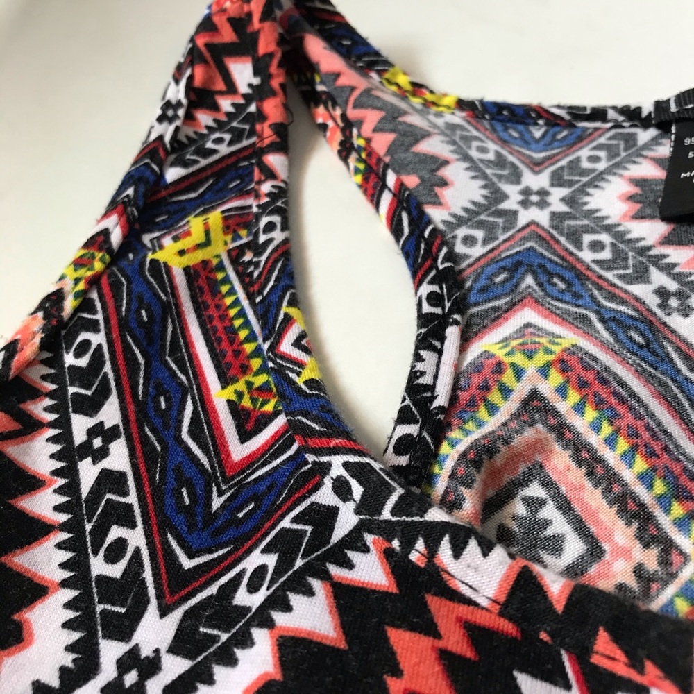 Patterned maxi (summer) dress